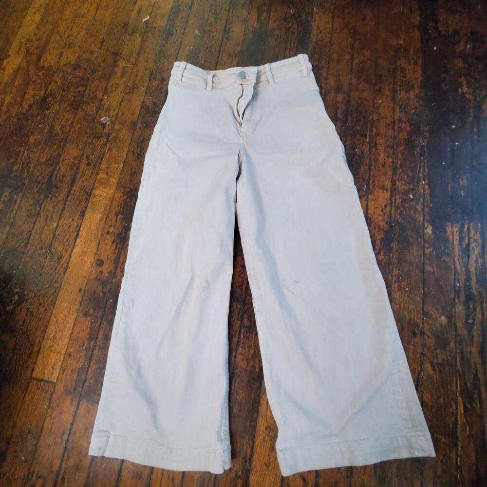 MNG CARLOTA by Mango HIGH RISE wide-leg jeans MSRP $72